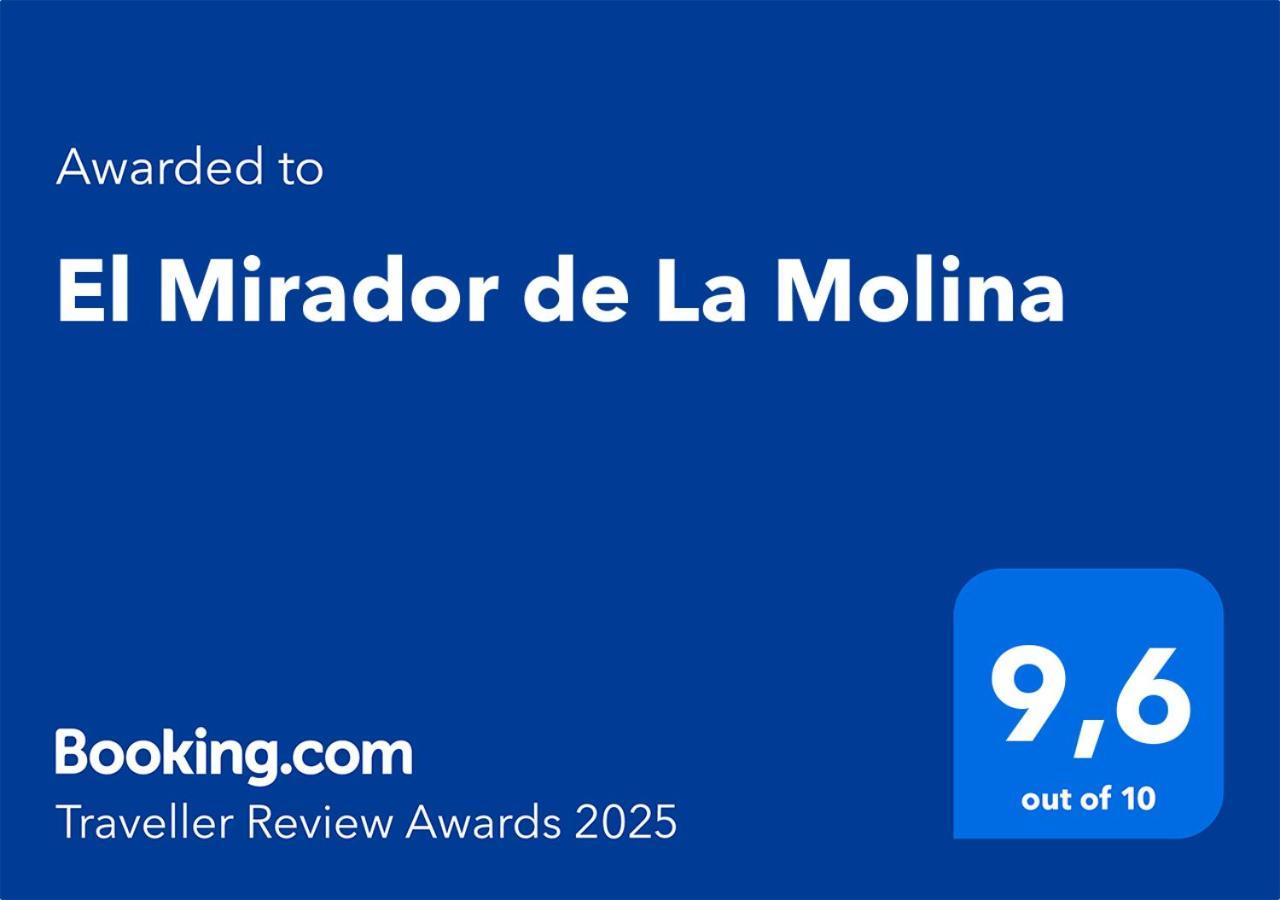 El Mirador De La Molina Apartment La Molina  Ngoại thất bức ảnh